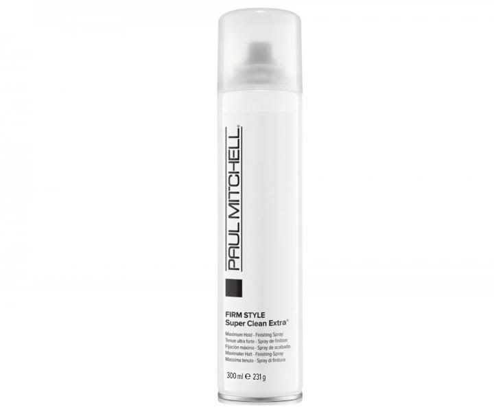 Lak se silnou fixac� Paul Mitchell Firm Style Super Clean Extra - 300 ml