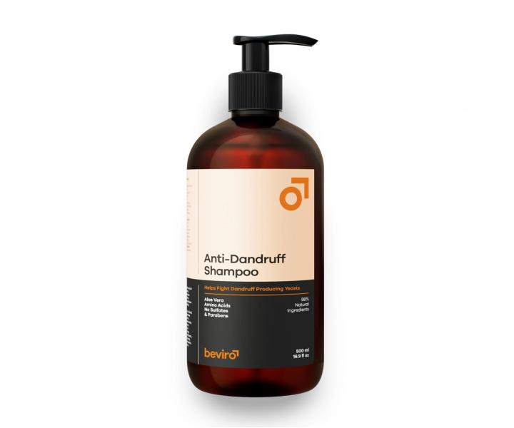 Prodn ampon pro mue proti lupm Beviro Anti-Dandruff Shampoo  - 500 ml