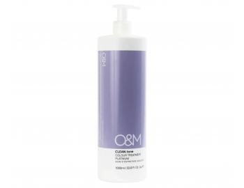 T�novac� p��e na vlasy O&M Clean.tone Colour Treatment Platinum - 1000 ml - platinov�