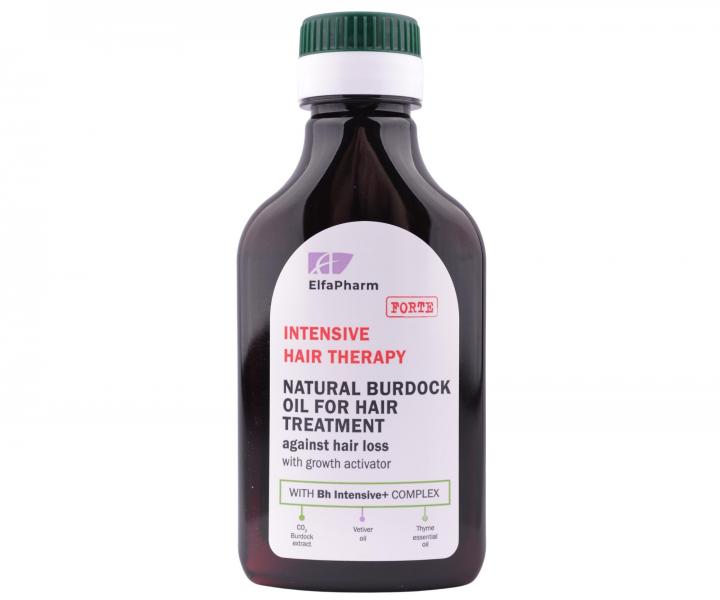 Olej proti vypad�v�n� vlas� Elfa Pharm Intensive Hair Therapy Forte Natural Burdock Oil For Hair Treatment - 100 ml