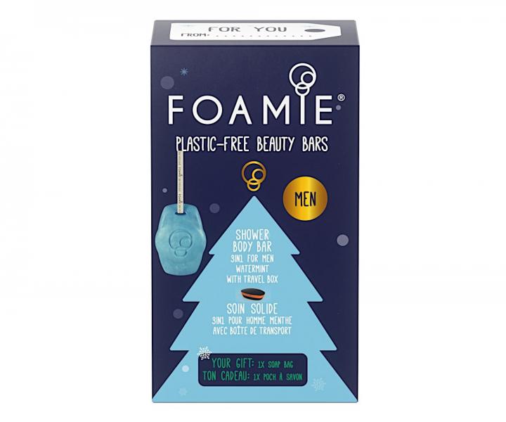 Dárková sada tuhé péče 3v1 pro muže Foamie Shower Men Set Seas The Day