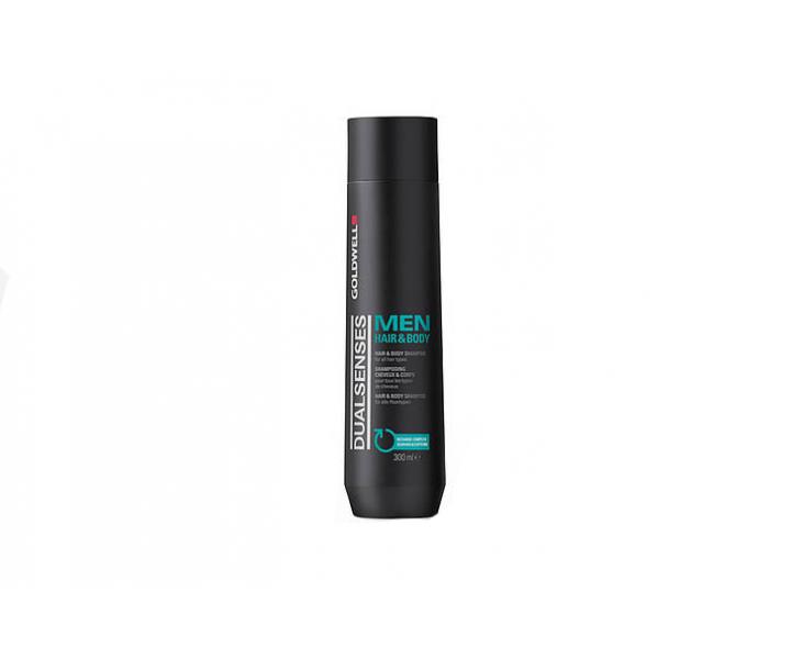 Pnsk ampon pro vechny typy vlas Goldwell Dualsenses Men Hair & Body - 300 ml