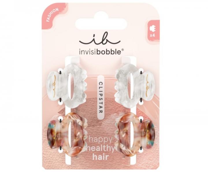 Skřipce do vlasů Invisibobble Clipstar Bijoux S - 4 ks