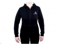 Mikina na zip s potiskem - dmsk, ern M