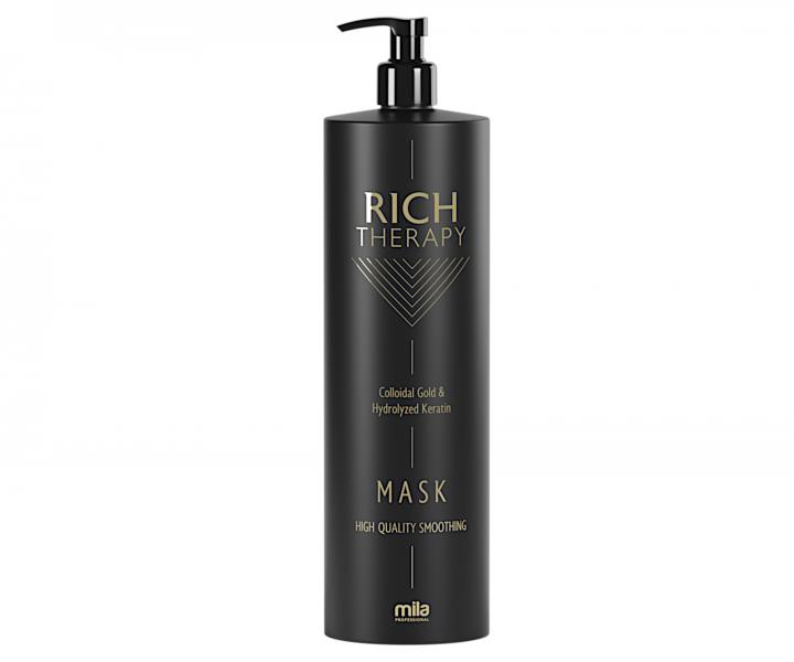 Vyživující maska s keratinem pro poškozené vlasy Mila Rich Therapy Mask - 1000 ml
