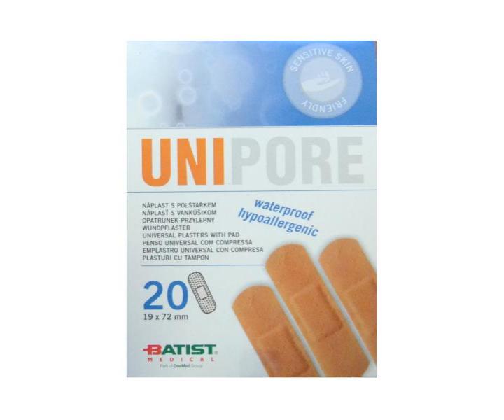 Univerzální náplasti Batist Unipore 19 x 72 mm - 20 ks