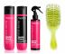 Řada s tekutými proteiny proti lámání vlasů Matrix Instacure - sada - šampon + péče + sprej + kartáč zdarma
