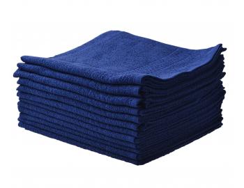 Bavlněné ručníky Sibel Bob Tuo - 50 x 85 cm - 12 ks, královsky modré
