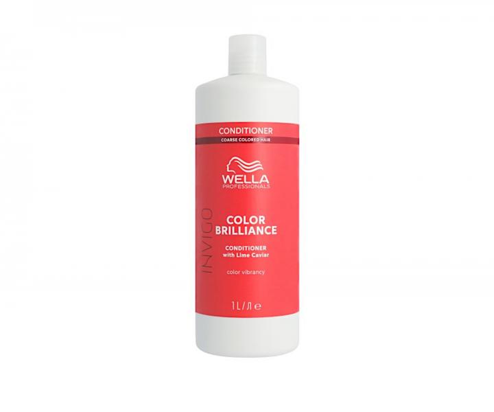 Kondicionr pro siln barven vlasy Wella Professionals Invigo Color Brilliance Coarse - 1000 ml