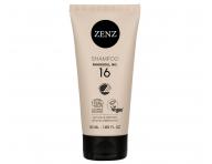 Jílový šampon pro suché, kudrnaté nebo barvené vlasy Zenz Rhassoul No. 16