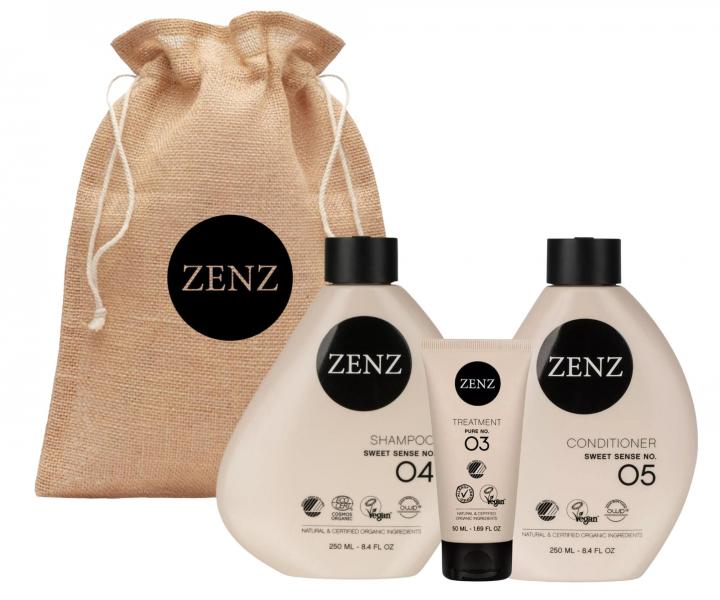 Drkov sada pro objem jemnch a normlnch vlas Zenz Sweet Sense