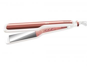 Žehlička na vlasy Sencor SHI 5500GD - perleťová bílá/růžová