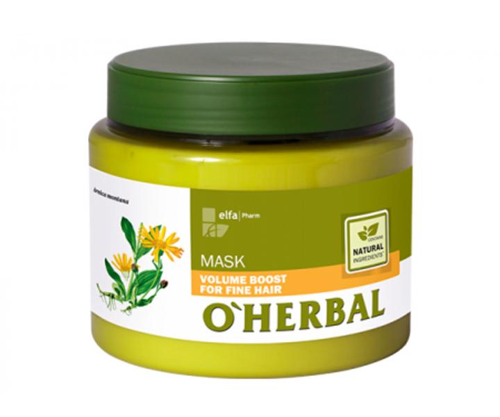 Maska pro objem jemnch a oslabench vlas OHerbal - 500 ml