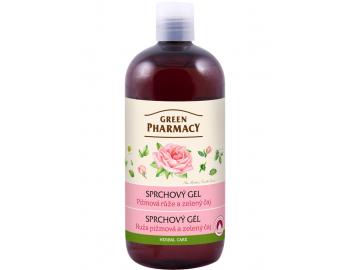 Sprchový gel Green Pharmacy - pižmová růže a zelený čaj - 500 ml