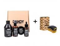 Pánská dárková sada pro úpravu vousů Dandy + kartáč na vlasy ZDARMA