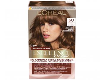 Permanentn barva Loral Excellence Universal Nudes - 6U tmav blond