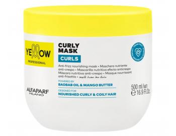 Maska pro vlnit�, kudrnat� a afro vlasy Yellow Professional Curls Curly Mask - 500 ml