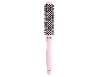 Kulatý foukací kartáč na vlasy Olivia Garden Expert Blowout Speed XL Pastel Pink - 25 mm