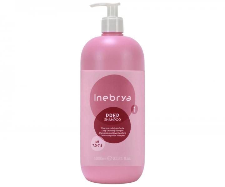 Hloubkov� �istic� �ampon Inebrya Prep Deep Cleasing Shampoo - 1000 ml