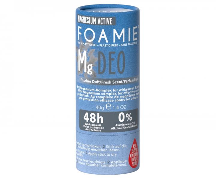 Pánský tuhý deodorant s hořčíkem Foamie Refresh - 40 g