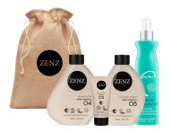 Drkov sada pro objem jemnch a normlnch vlas Zenz Sweet Sense + kondicionr Malibu C zdarma