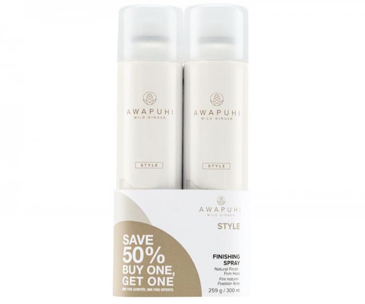 Sada fixačního laku na vlasy Paul Mitchell Awapuhi Wild Ginger Style Finishing Hairspray - 300 ml - 1+1 zdarma