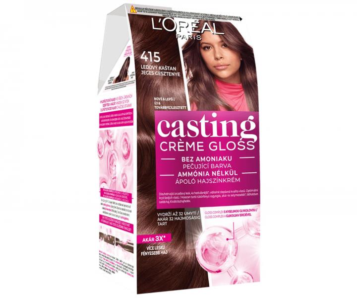 Peliv bez amoniaku Loral Casting Crme Gloss - 554 chilli okolda