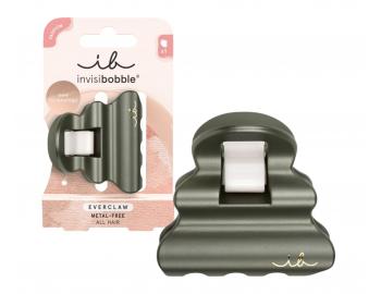 Sk�ipec do vlas� Invisibobble Everclaw M Piny Plateau - metalick� tmav� �ed�