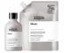 �ada pro neutralizaci �ed�ch a b�l�ch vlas� L�Or�al Professionnel Serie Expert Silver - �ampon - 300 ml + n�hradn� n�pl� - 500 ml
