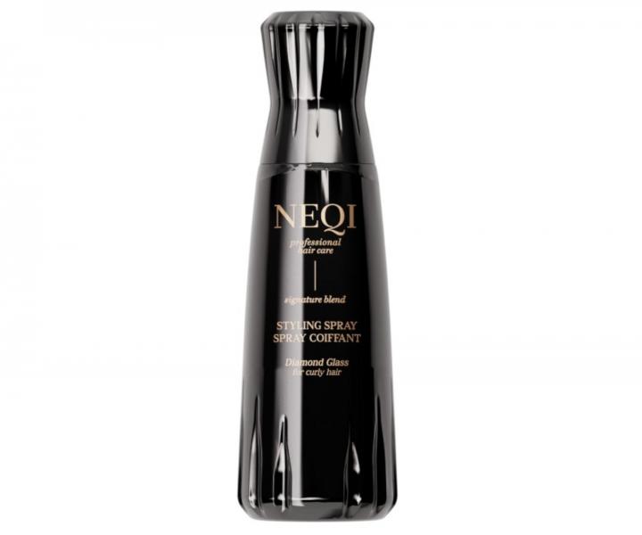 Stylingový sprej pro vlnité a kudrnaté vlasy Neqi Styling Spray Diamond Glass Curly - 180 ml