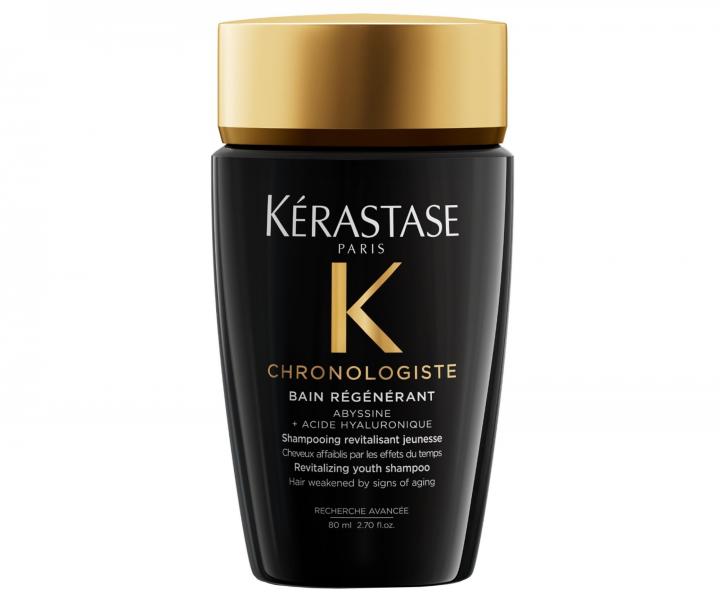 Revitaliza�n� hydrata�n� �ampon pro st�rnouc� vlasy K�rastase Chronologiste Bain R�g�n�rant - 80 ml