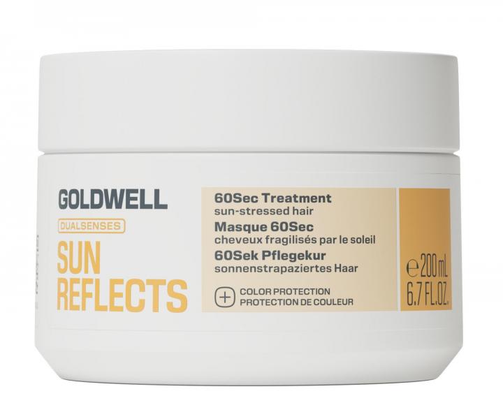 Intenziv� regenera�n� maska pro vlasy vystaven� slunci Goldwell Dualsenses Sun Reflects 60sec Treatment - 200 ml
