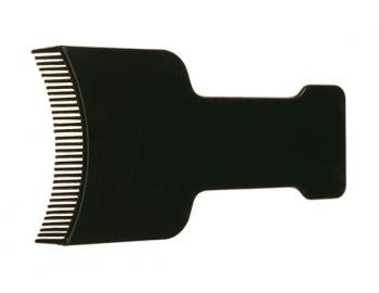 Kadeřnická lopatka/hřeben na melír Sibel 95 x 190 - černá