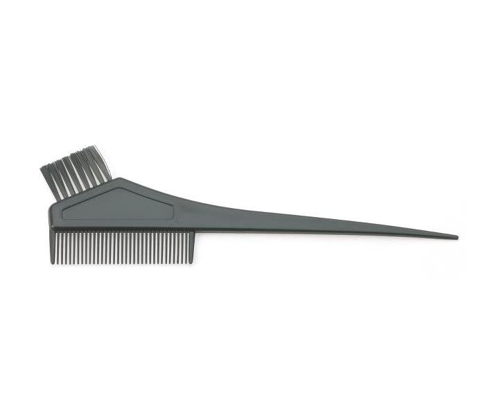 Štětec na barvení vlasů s hřebenem Sibel 8450121 - černý
