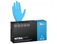 Nitrilové rukavice Espeon Nitril Comfort - 100 ks, modré, velikost L