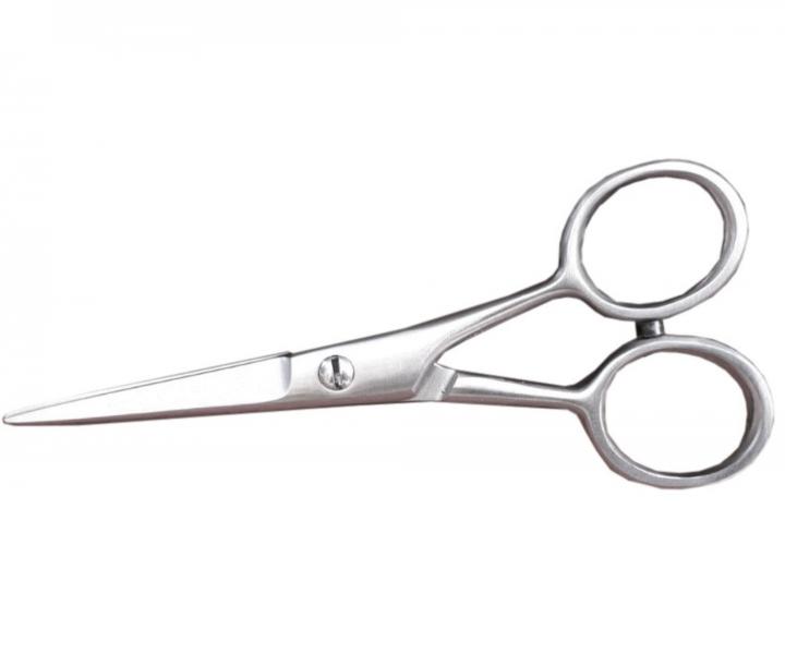 Nůžky na vousy Ragnar Barber Line 4,5" - stříbrné