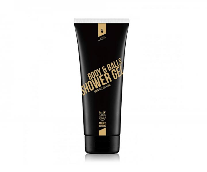 Pánský sprchový gel Angry Beards Body & Balls Shower Gel Urban Twofinger - 230 ml
