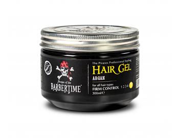 Gel na vlasy s arganovým olejem s maximální fixací Barbertime Hair Gel Argan - 300 ml