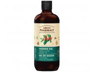 Sprchov gel se zelenou kvou a zzvorovm olejem Green Pharmacy Shower Gel - 500 ml