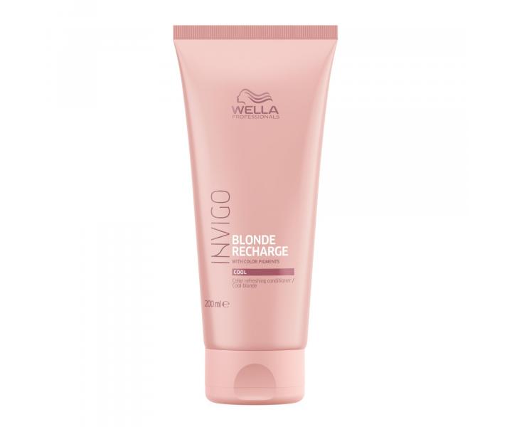 Péče pro studené odstíny blond vlasů Wella Invigo Blonde Recharge - 200 ml
