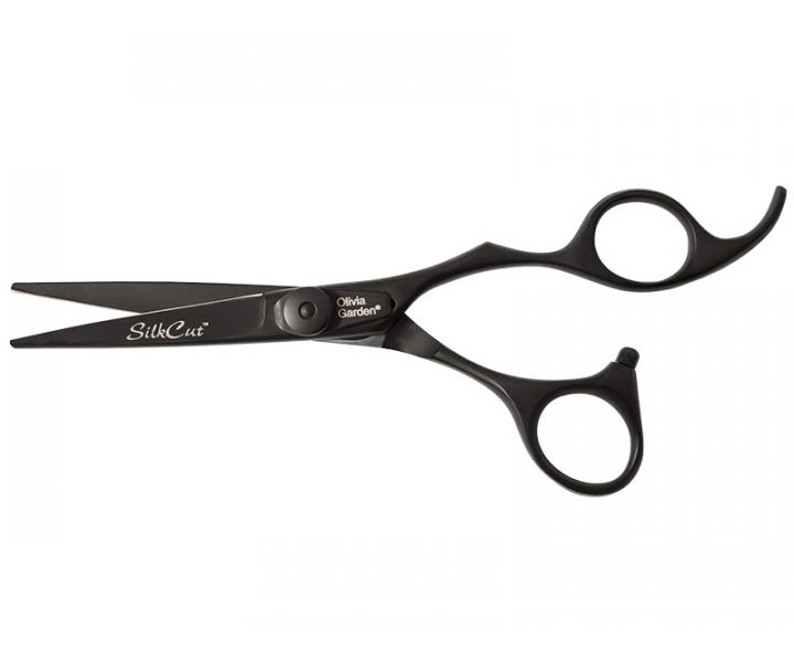 Kadenick nky Olivia Garden SilkCut Shear 5,75" Matt Black Edition - matn ern - bez obalu