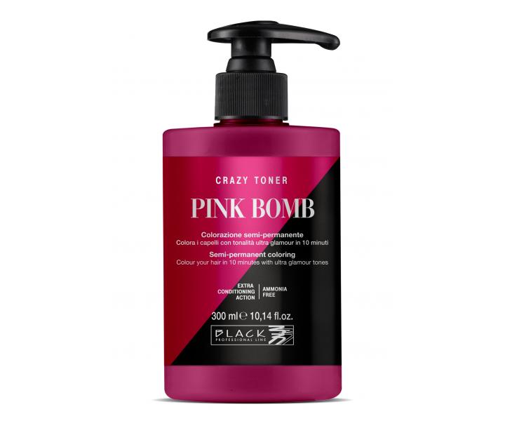 Barevn toner na vlasy Black Professional Crazy Toner - Pink Bomb (rov)