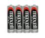 Baterie Maxell Zinc AA tužkové - 4 ks (bonus)
