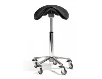 Taburet na kolečkách Sibel Saddle L/XL - černý