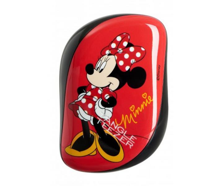 Kartáč na vlasy Tangle Teezer COMPACT - Minnie Mouse Red - cestovní