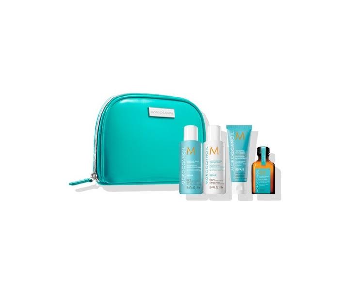 Cestovní sada pro regeneraci vlasů Moroccanoil Repair
