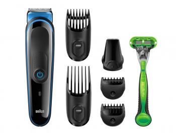 Zast�ihova� pro cel� t�lo Braun MGK3040 - �ern� + zdarma hol�c� strojek Gillette Body