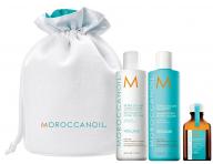 Dárková sada pro objem vlasů Moroccanoil Volume Beauty in Bloom + lehký olej 25 ml zdarma