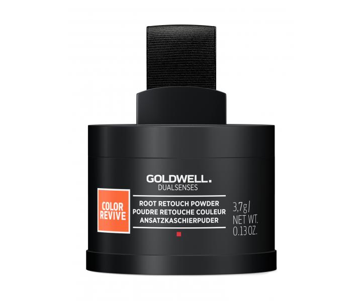 Pudr pro zakryt� odrost� a �edin Goldwell Color Revive - 3,7 g - m�d�no�erven�
