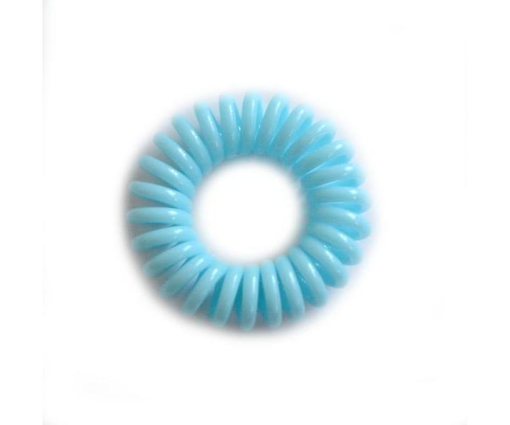 Spirlov plastov gumika do vlas pr.3,5 cm - modr 4 (bonus)